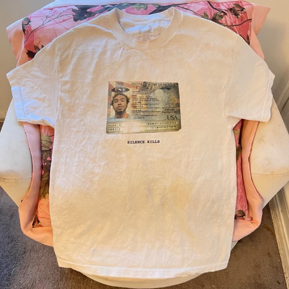 kevin abstract brockhampton silence kills drivers license t shirt